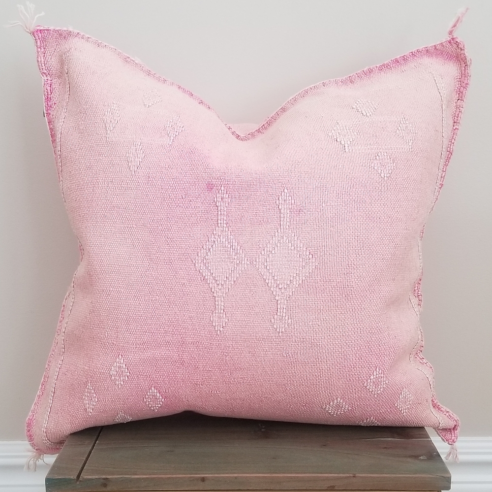 Cactus (Sabra) Silk Moroccan Pillow Cover